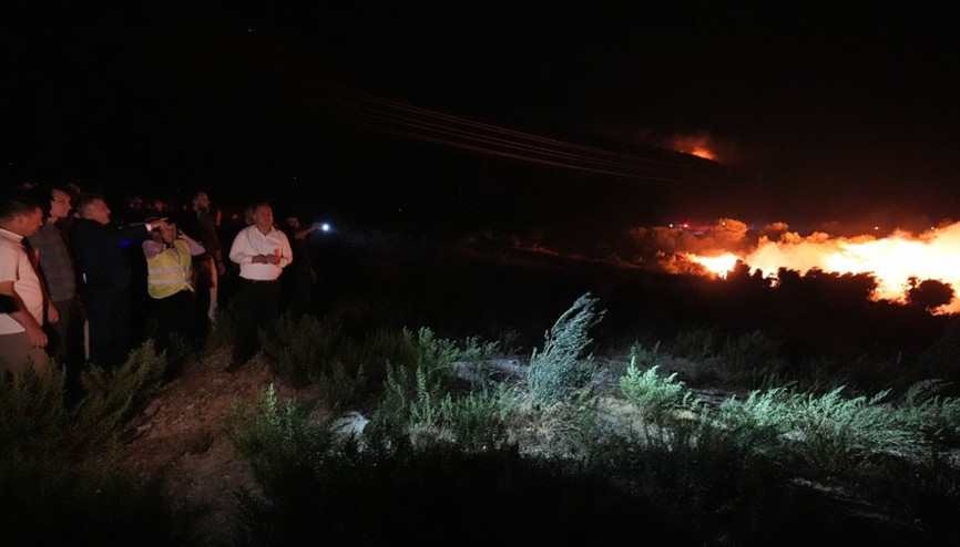 İzmir Valisi Süleyman Elban’dan Urla’daki yangına ilişkin açıklama