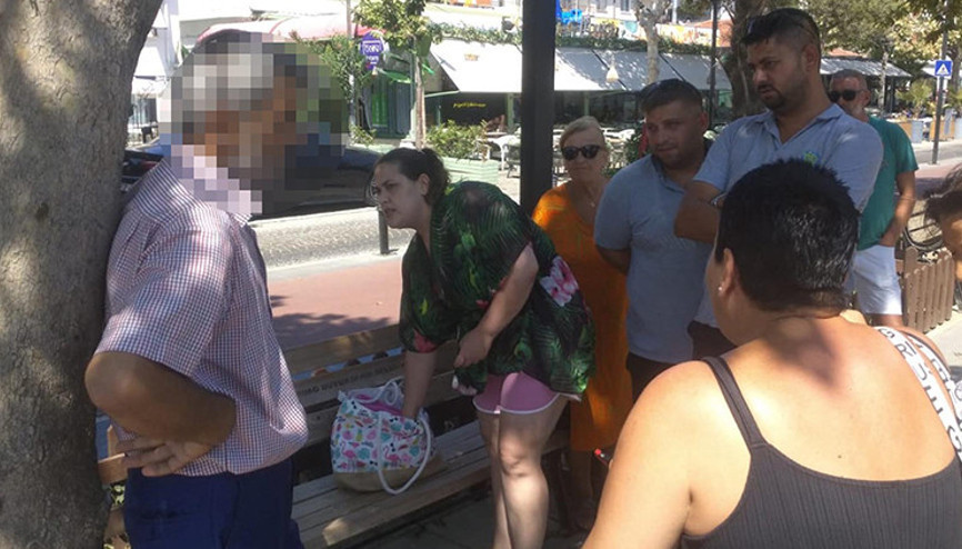 Plajdaki sapığa kadınlardan dayak 9 çocuk babası adamdan pes dedirten ifade