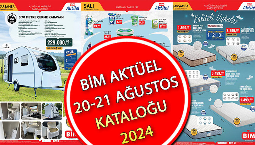 KARAVAN BUGÜN SATIŞA BİM AKTÜEL 21 AĞUSTOS KATALOĞU 2024- İNDİRİMLİ ÜRÜNLER || 🛒📌 Bimde bu hafta neler var BİM kataloğu bu hafta Çekme Karavan getiriyor... KARAVAN BUGÜN SATIŞA BİM AKTÜEL 21 AĞUSTOS KATALOĞU 2024- İNDİRİMLİ ÜRÜNLER || 🛒📌 Bimde bu hafta neler var BİM kataloğu bu hafta Çekme Karavan getiriyor...