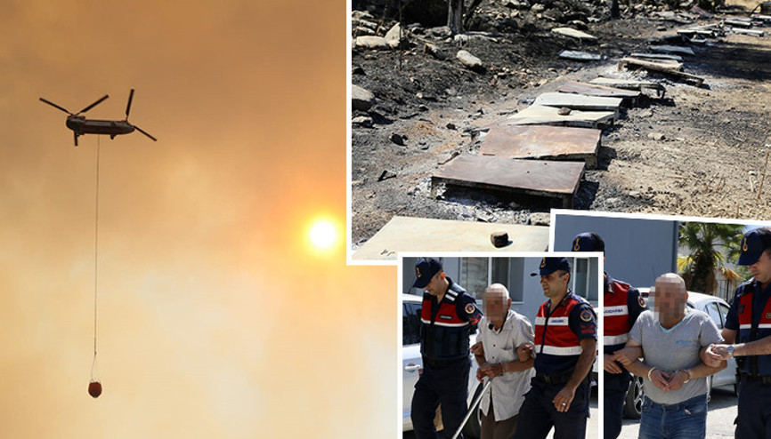 Muğla Yatağandaki orman yangınında yeni gelişme Baba ve oğlu itiraf etti: Tutuklandılar Muğla Yatağandaki orman yangınında yeni gelişme Baba ve oğlu itiraf etti: Tutuklandılar
