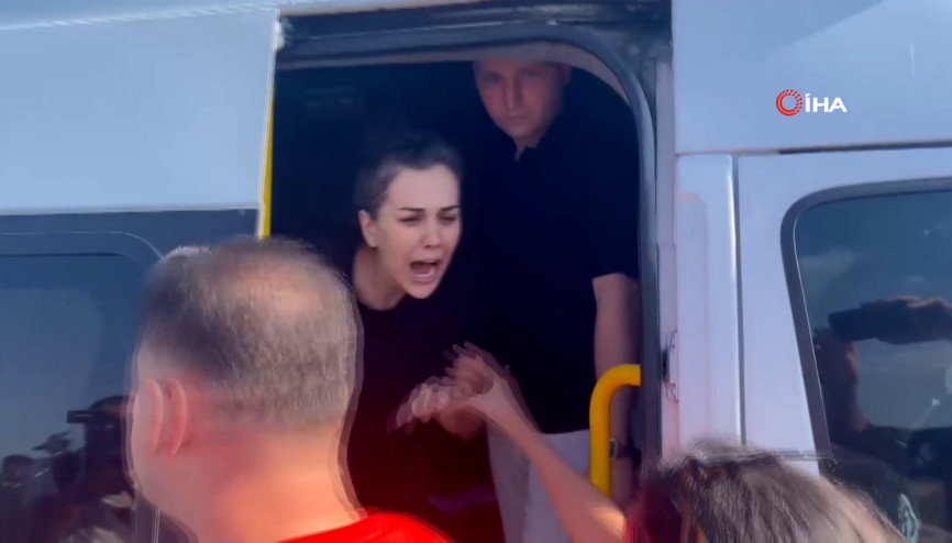 Dilan Polatın cezaevinden tahliye anı: İşte ilk görüntüler