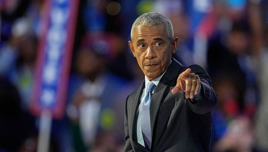 Obama, Harrise destek istedi