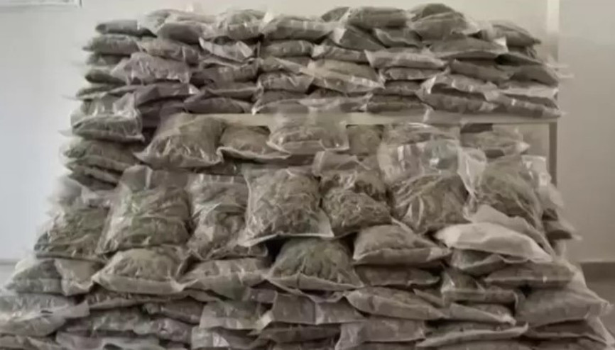 Narkoçelik-33 Operasyonları’nda 1 ton 521 kilogram uyuşturucu madde ele geçirildi