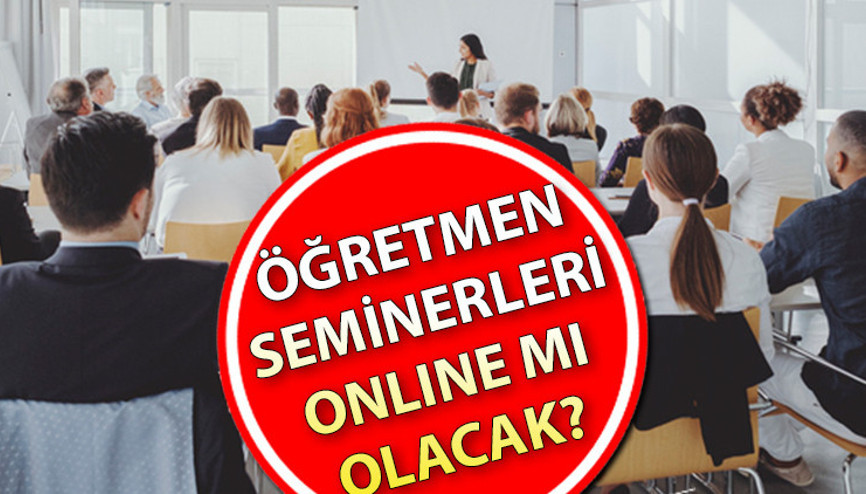 ÖĞRETMEN SEMİNERLERİ 2024 TAKVİMİ || Öğretmen seminerleri ne zaman, yüz yüze mi, online mı olacak Bakan Tekinden açıklama geldi