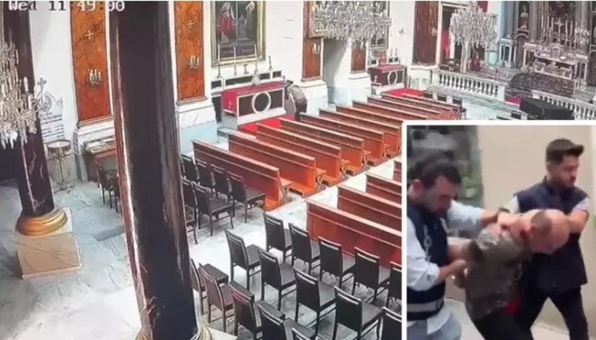 Beyoğlu’nda kiliseden haç çaldı, ‘Sevgilime verecektim’ dedi Beyoğlu’nda kiliseden haç çaldı, ‘Sevgilime verecektim’ dedi