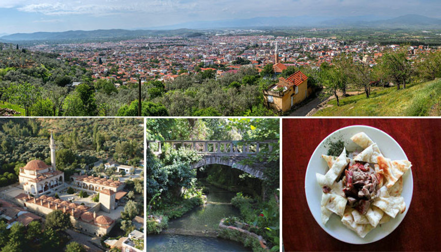 Dağların yamacına kurulmuş bir Ege masalı