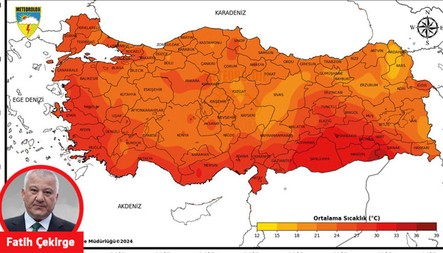 Yaklaşan felaketin haritası