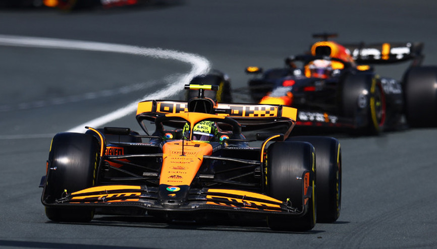 F1 Hollanda Grand Prixsini Lando Norris kazandı