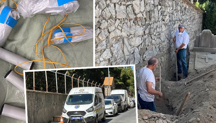 İnanılır gibi değil İstanbulun göbeğinde kaçak define kazısı: 4 kişi yakalandı