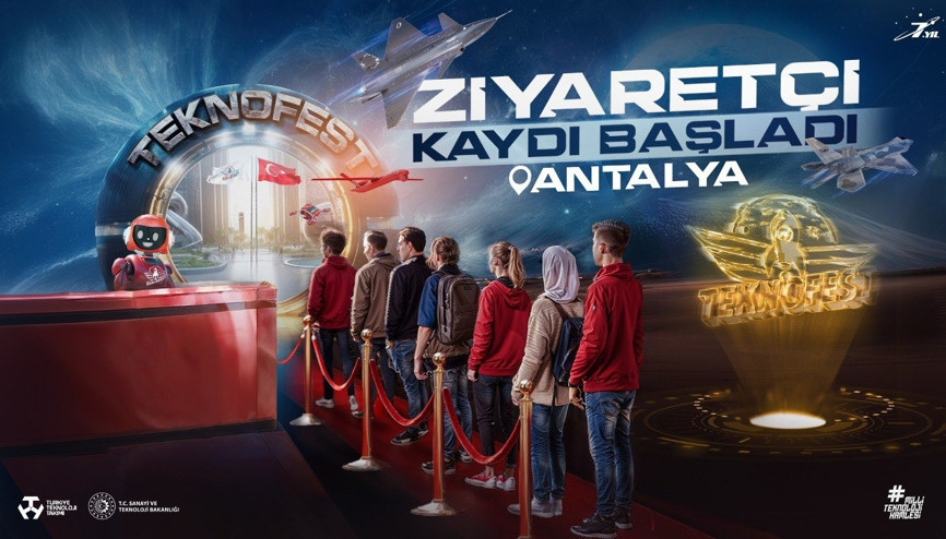 TEKNOFEST Akdeniz Teknoloji Yarışmaları için online ziyaretçi kayıtları başladı