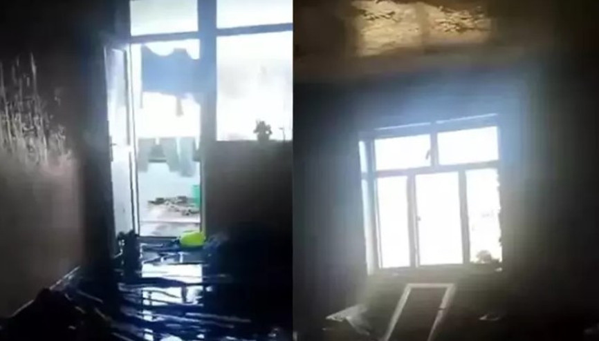 Aldatıldığını öğrenince evi ateşe verdi