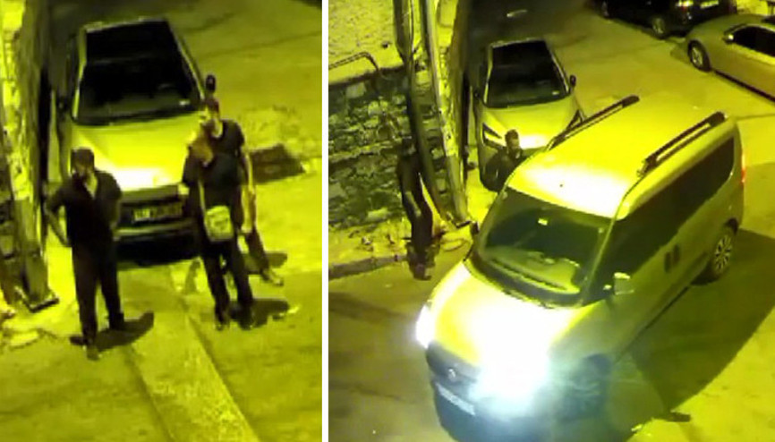 Şişlide define arayan kişilerin kaçtığı anlar güvenlik kamerasında Şişlide define arayan kişilerin kaçtığı anlar güvenlik kamerasında