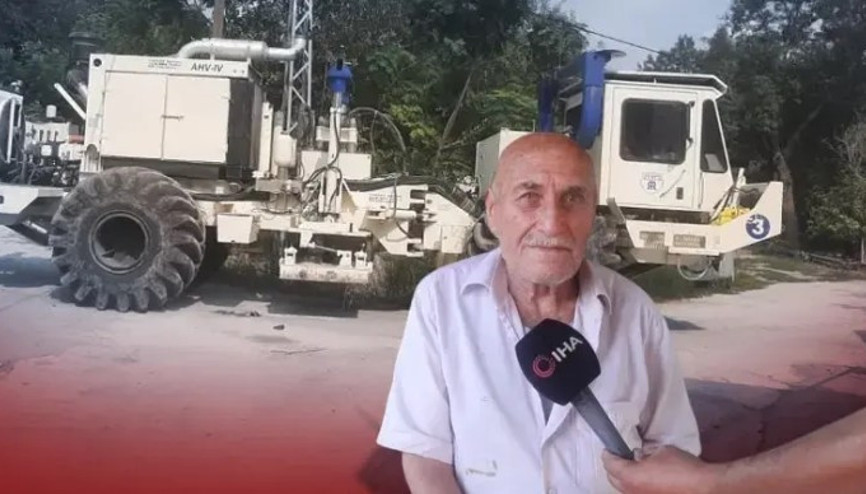 60 yıl önce kapatılan petrol kuyusunda arama çalışması başlatıldı, köyü petrol heyecanı sardı