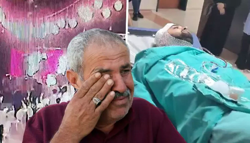 Kına gecesinde damadı hastanelik ettiler