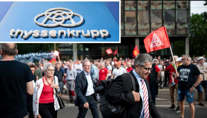 Thyssenkrupp’ta kriz Gabriel de istifa etti