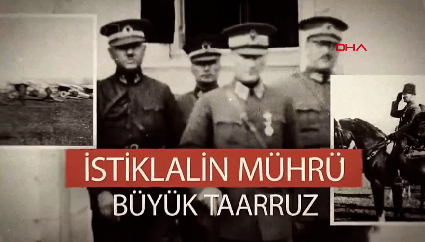 MSBden, Büyük Taarruzda 30 Ağustos videosu