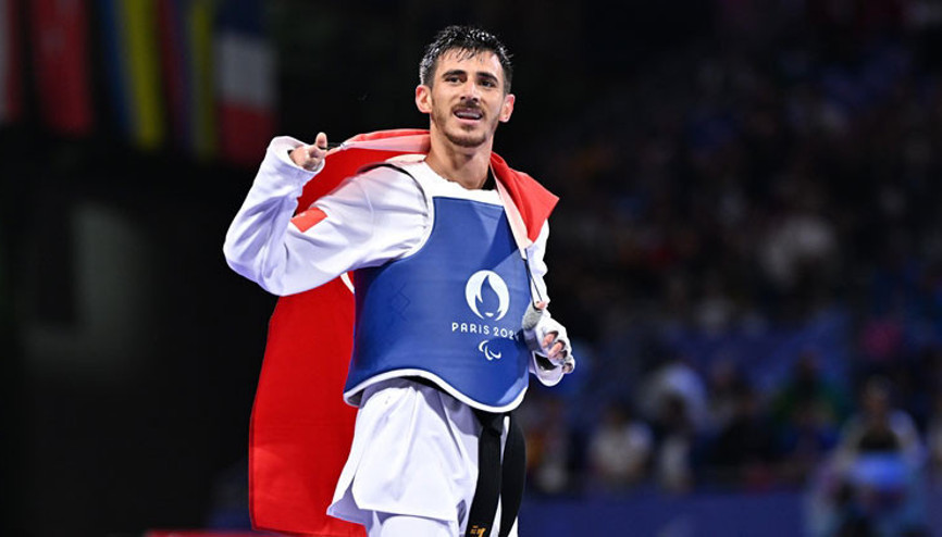 Paris 2024 Paralimpik Oyunlarında ilk altın madalyamız Mahmut Boztekeden