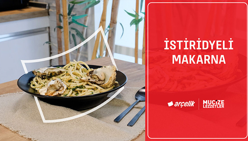 İstiridyeli makarna tarifi | Mucize Lezzetler