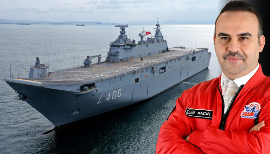 Bakan Kacır gemi ve denizaltında kullanılan milli sistemleri anlattı