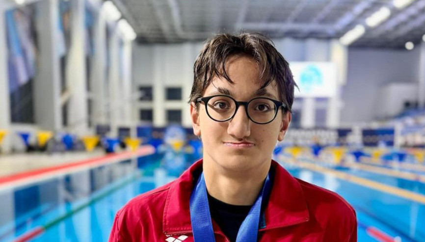 Turgut Aslan Yaraman, erkekler 100 metre sırtüstü S8 finalinde 4. oldu