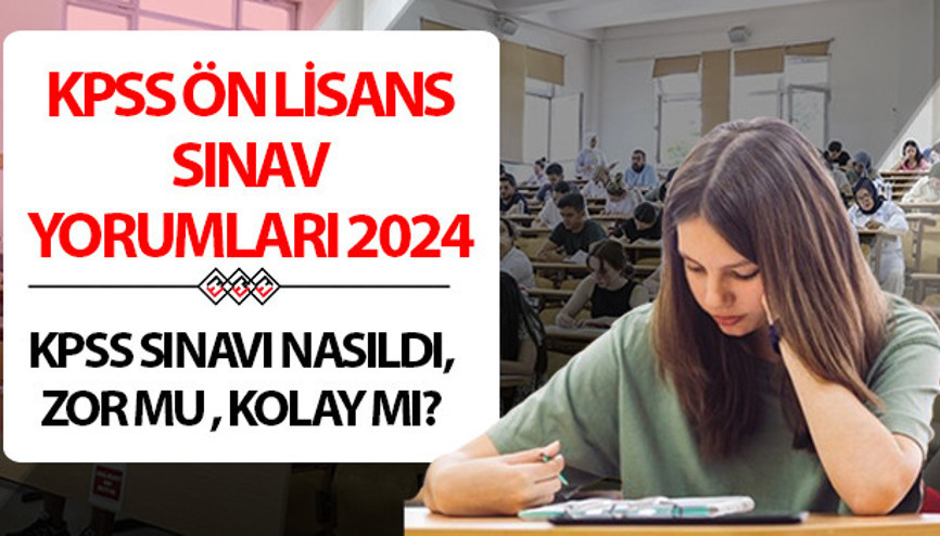 KPSS ÖNLİSANS SINAV YORUMLARI (1 Eylül 2024) || Ön lisans KPSS sınavı kolay mıydı, zor muydu 2024 KPSS Ön lisans sınavı nasıldı Çiçek sorusu en çok konuşulan oldu