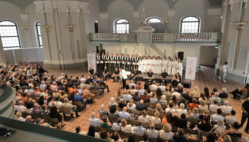 Antakya Medeniyetler Korosu’ndan depremzedeler yararına konser