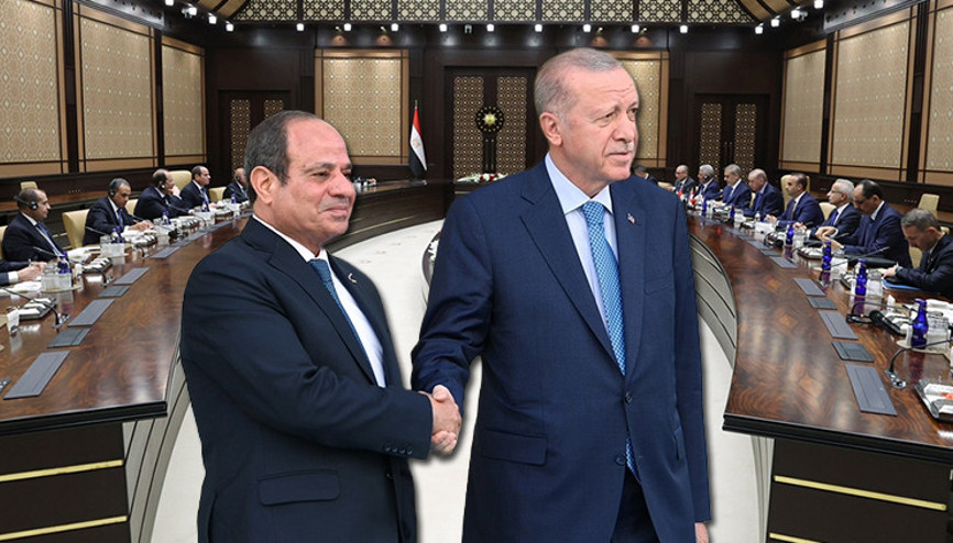 12 yıl sonra bir ilk Cumhurbaşkanı Erdoğan ve Mısır Cumhurbaşkanı Sisiden önemli mesajlar