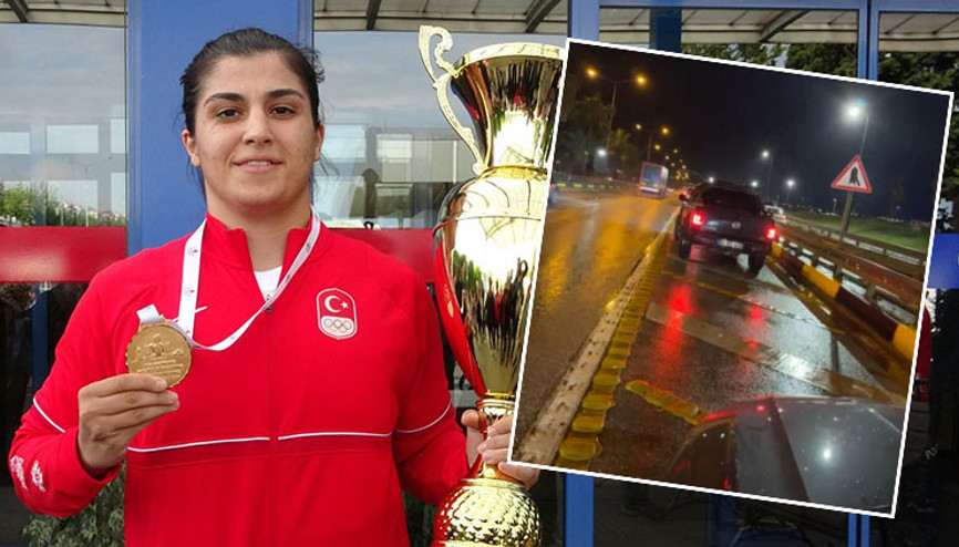 Olimpiyat şampiyonu milli boksör Busenaz Sürmeneliye trafikte tokat atan şahıs tutuklandı Hakkında birçok suç kaydı var...