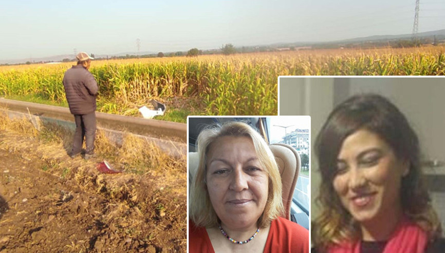 Çanakkalede feci kaza: Otomobil tarlaya devrildi Anne-kız hayatını kaybetti