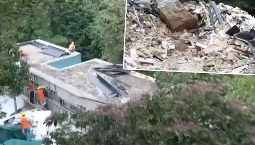 İlk kez CNN Türk görüntüledi: Vaniköydeki kaçak yapıda son durum