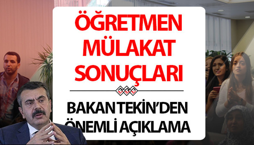Sözleşmeli Öğretmen mülakat sonuçları ne zaman açıklanacak MEB mülakat sonuçları için geri sayım başladı