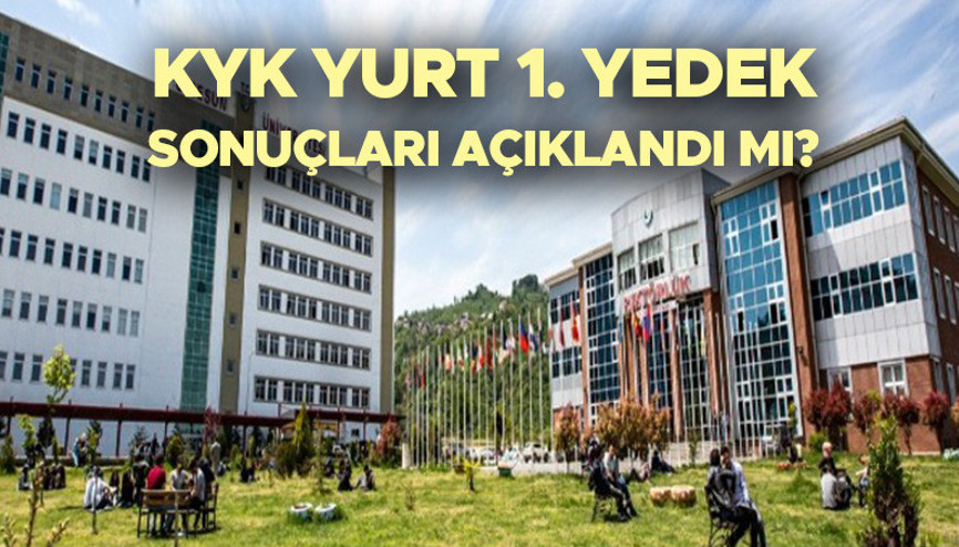 KYK YEDEK YURT BAŞVURU SONUCU e-DEVLET SORGULAMA | KYK YEDEK YURT BAŞVURU SONUCU GÖRÜNTÜLEME (E-DEVLET EKRANI) | GSB 2024 2025 KYK yedek yurt sonuçları açıklandı mı, ne zaman açıklanacak 1. yedek yerleştirme tarihi belli oldu mu