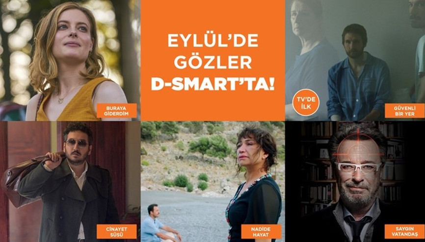 Eylül ayında filme doymak isteyenlere