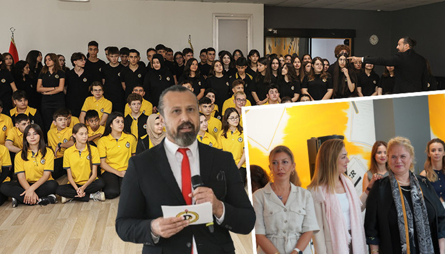 Demirören Medya Lisesinde ilk ders zili çaldı
