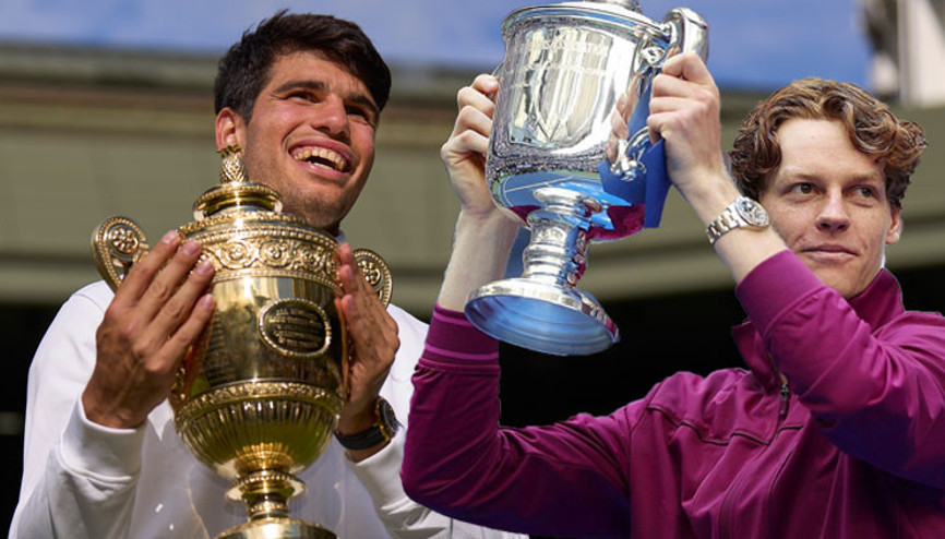 Tenisin yeni kralları Alcaraz ve Sinner
