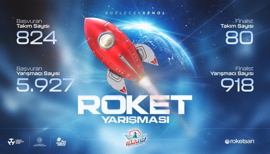 Roket yarışmasında geri sayım başladı