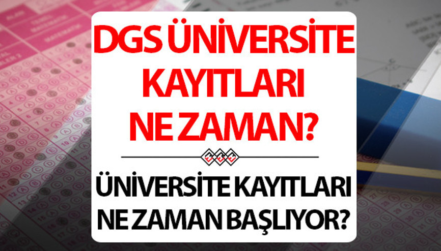 DGS ÜNİVERİTE KAYIT TARİHLİ 2024 || DGS üniversite kayıtları ne zaman yapılacak