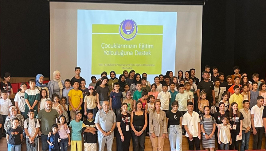 TEDden depremzede öğrenciler için etkinlik