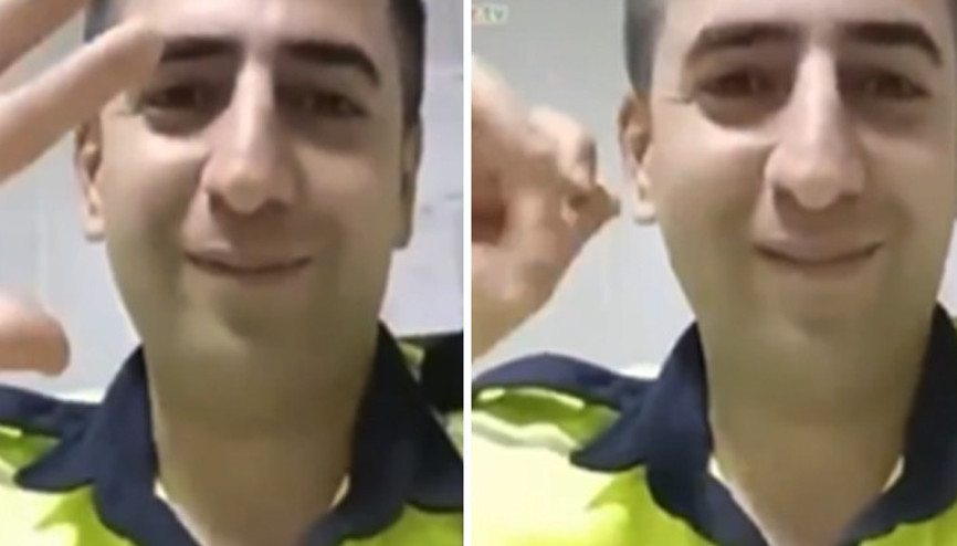 Polis memurunun sosyal medyadaki görüntüsü tepki çekmişti... Emniyetten açıklama: Açığa alındı