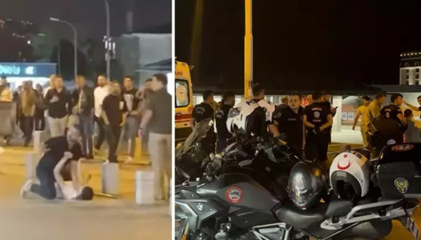 Bursa’da ‘yan bakma’ tartışması kavgaya döndü 1 kişi bıçakla yaralandı