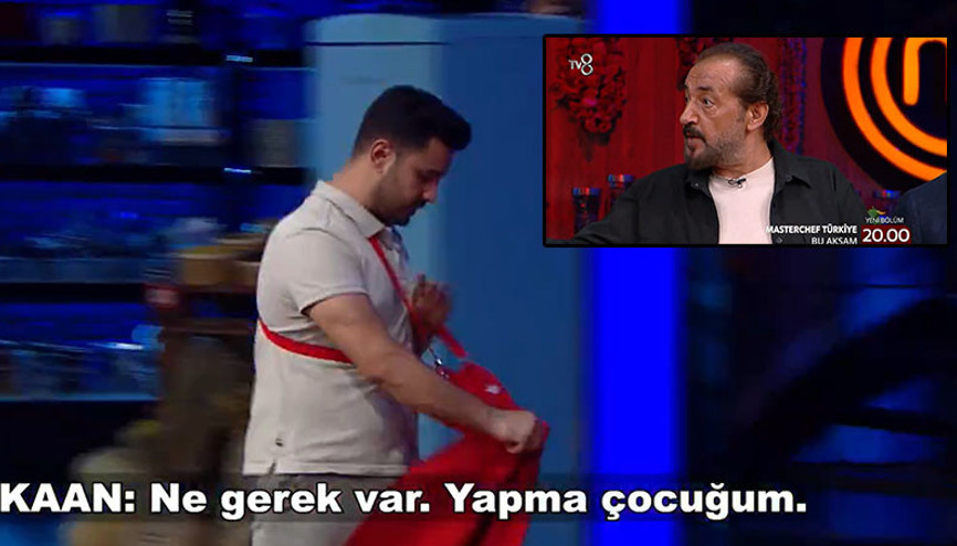 MasterChef Semih kimdir, kaç yaşında, nereli MasterChef Semih elenecek mi, diskalifiye mi oldu Önlüğünü bırakıp stüdyoyu terk etti Mehmet Şef küplere bindi: Kolundan tuttuğum gibi seni atarım