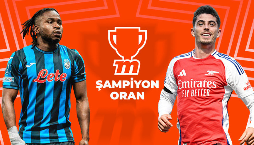 Atalanta-Arsenal maçına Türkiyenin en yüksek oranları Mislide Öne çıkan istatistikler, uzman iddaa yorumu burada...