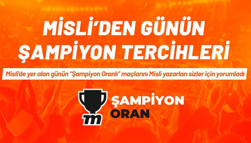 Misliden Günün Şampiyon İddaa Tercihleri (19 Eylül 2024)