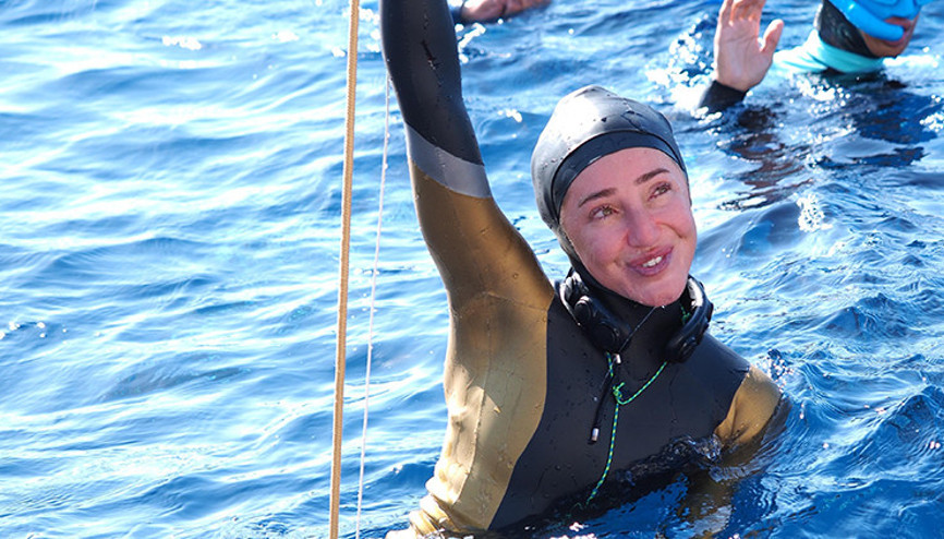 Şahika Ercümen, Serbest Dalış Dünya Kupası’nda yine tarih yazdı