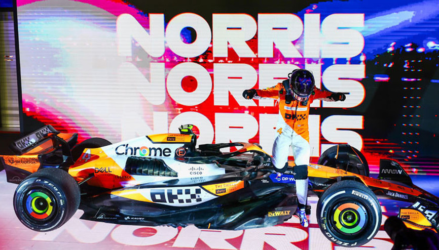 Formula 1 Singapur GPsinde zafer Norrisin