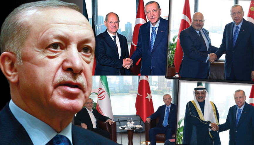 Son dakika... Cumhurbaşkanı Erdoğandan ABDde yoğun diplomasi trafiği: Art arda kritik görüşmeler