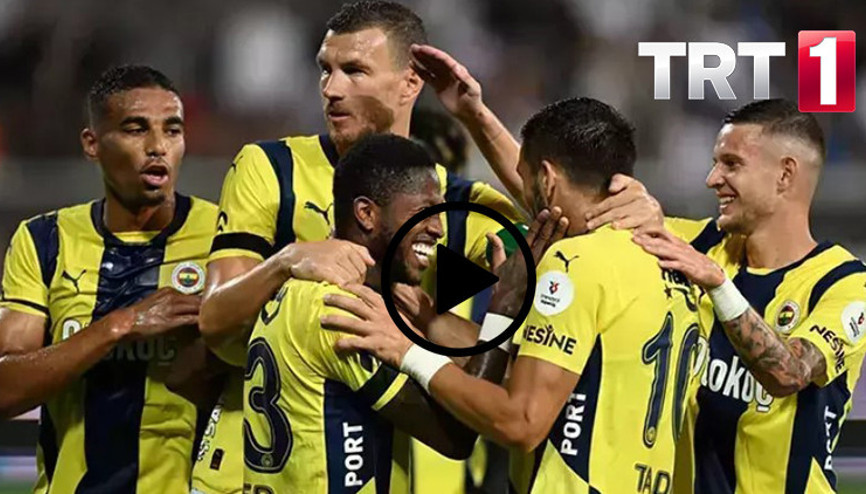 TRT1 CANLI YAYIN EKRANI (TABİİ ONLINE) 🔴|| Fenerbahçe  Union Saint-Gilloise maçı canlı izle|| TRT 1 şifreli mi, uydu ve frekans ayarları nasıl yapılır