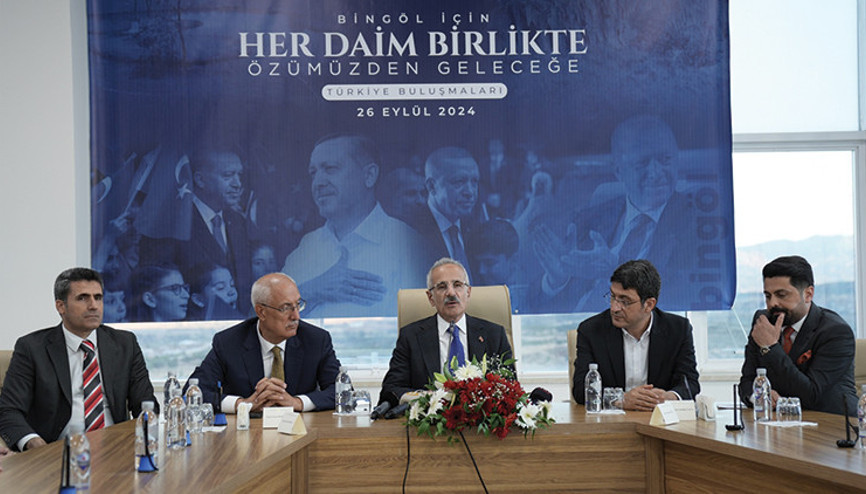 Bakan Uraloğlu, Bingölde STK ve İş Dünyası ile İstişare Toplantısında konuştu