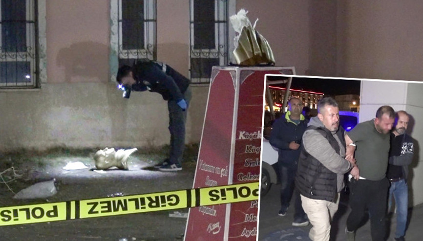 Erzurumda Atatürk büstüne baltalı saldırı: Şüpheli yakalandı Erzurumda Atatürk büstüne baltalı saldırı: Şüpheli yakalandı