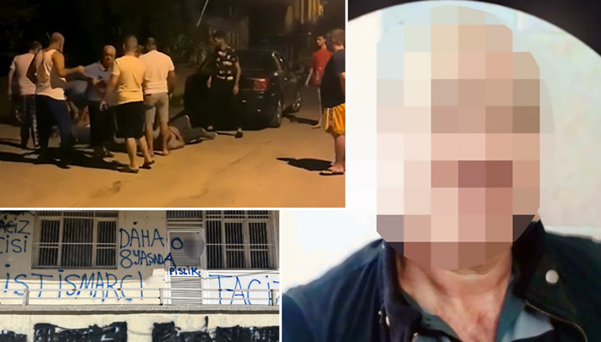 Adanada 8 yaşındaki çocuğa cinsel istismar Şüpheliye linç girişimi... Evi taşlandı, duvarlarına sprey boyayla yazı yazıldı